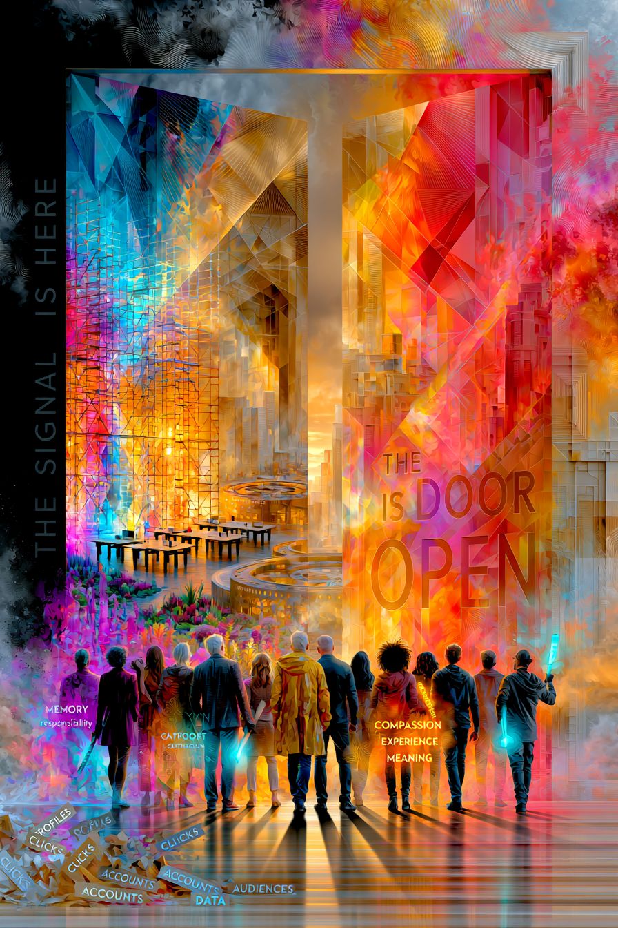 the door is open